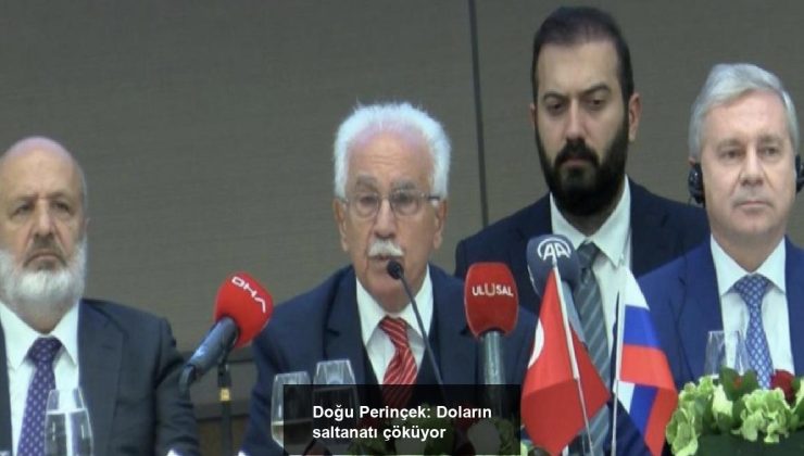 Doğu Perinçek: Doların saltanatı çöküyor