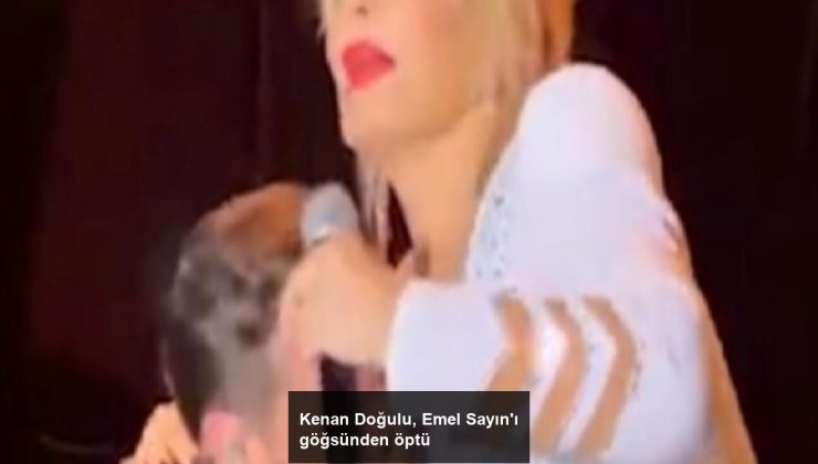 Kenan Doğulu, Emel Sayın’ı göğsünden öptü