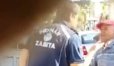 Adana’da zabıta seyyar satıcıya tokat atıp düşürdü