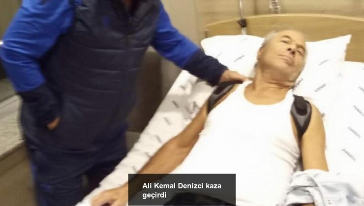 Ali Kemal Denizci kaza geçirdi