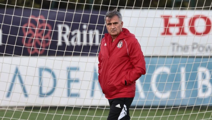 Beşiktaş’ta Şenol Güneş, ilk kez antrenmana çıktı