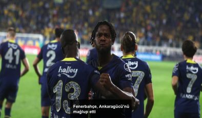 Fenerbahçe, Ankaragücü’nü mağlup etti