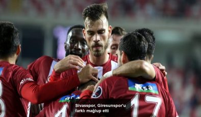 Sivasspor, Giresunspor’u farklı mağlup etti