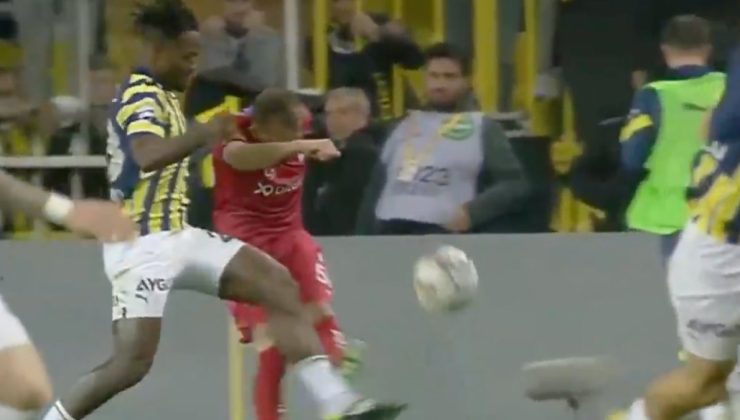 Batshuayi’nin kırmızı kart gördüğü pozisyon