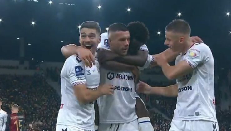 Lukas Podolski’den nefis gol