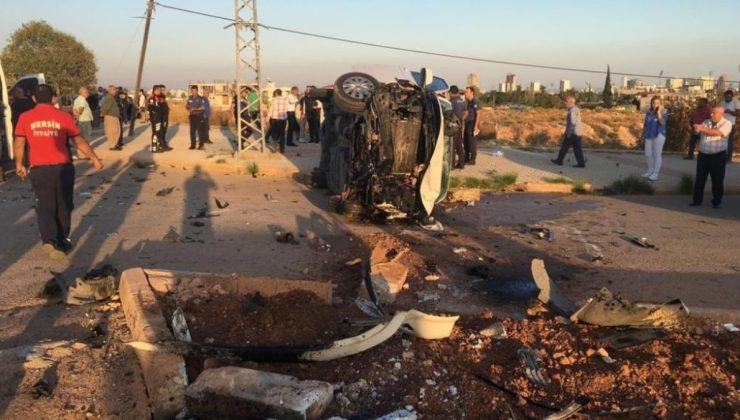 Mersin’de öğrenci servisi ile otomobil çarpıştı: 7 yaralı