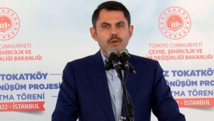 Murat Kurum: Şu an devam eden 20 milyar liralık yatırımımız var