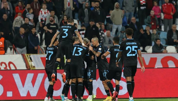 Trabzonspor – Ferencvaros maçının ilk 11’leri