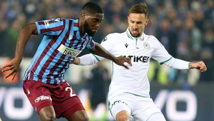 Trabzonspor – Konyaspor maçının muhtemel 11’leri