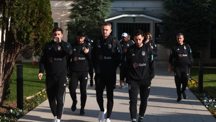 Beşiktaş’ın Gaziantep kafilesinde 4 eksik