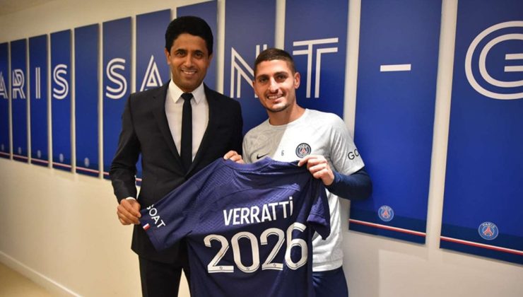 PSG, Marco Veratti ile sözleşme yeniledi