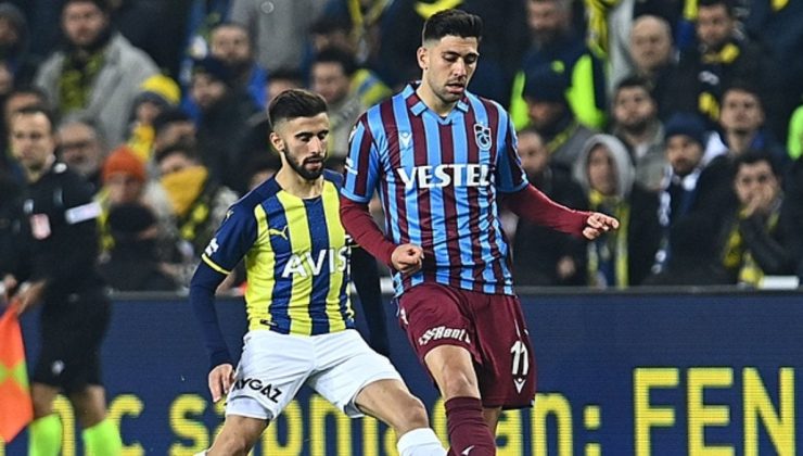 Trabzonspor-Fenerbahçe maçının muhtemel 11’leri