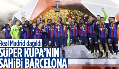 İspanya Süper Kupası’nı Barcelona kazandı