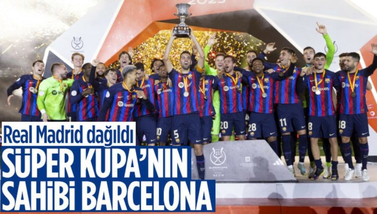 İspanya Süper Kupası’nı Barcelona kazandı