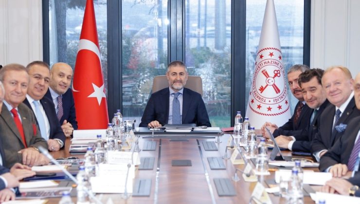 Nureddin Nebati, TİM yönetimi ile ihracatı konuştu