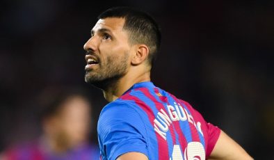 Sergio Agüero, futbola geri döndü