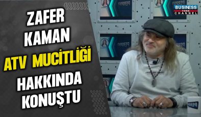 ATV’DE DÜNYADA BİR ‘İLK’E İMZA ATAN ZAFER KAMAN!