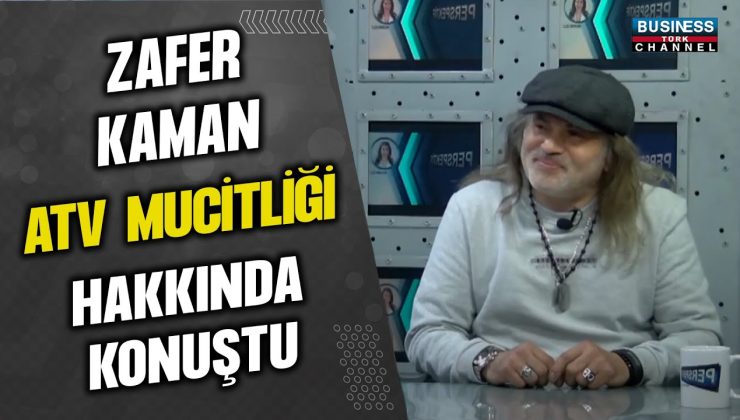 ATV’DE DÜNYADA BİR ‘İLK’E İMZA ATAN ZAFER KAMAN!