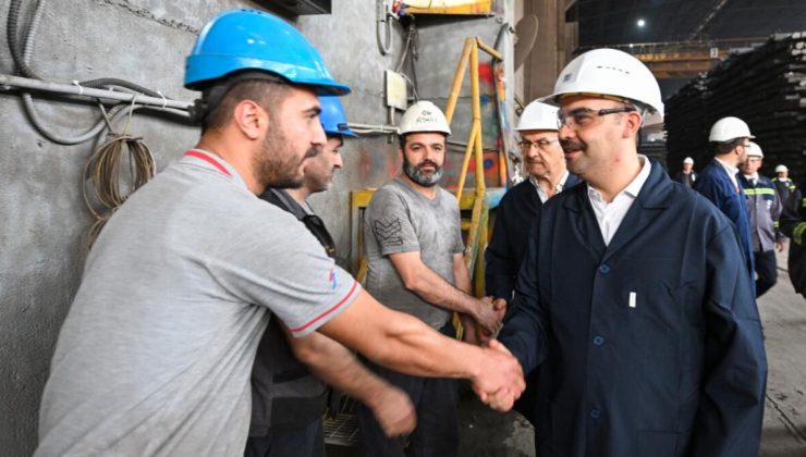 Fatih Mehmet Kacır’dan sanayi tesislerine bayram ziyareti