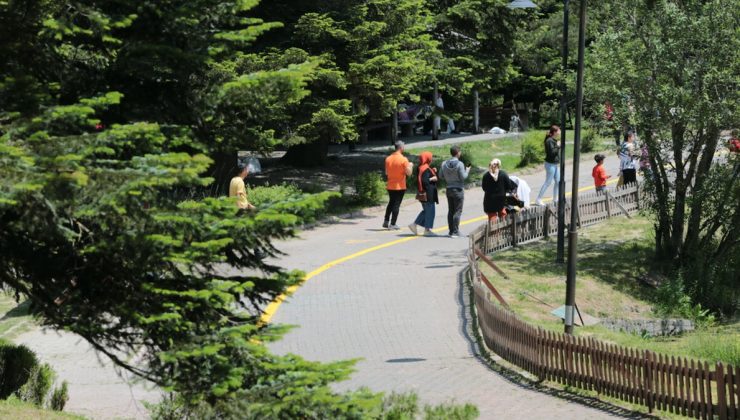 Gölcük Tabiat Parkı’nın Kurban Bayramı ziyaretçileri