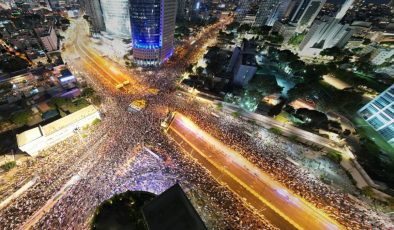 İsrail’de yargı reformu protestosu: 25’inci haftada yine meydanlara indiler