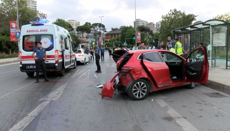 İstanbul Caddebostan’da kaza: 2 kişi yaralandı