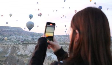 Kapodakya’ya giden yerli turistlerden balon turu fiyatına tepki