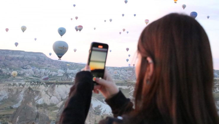 Kapodakya’ya giden yerli turistlerden balon turu fiyatına tepki