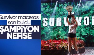 Survivor 2023 şampiyonu Nefise Karatay oldu