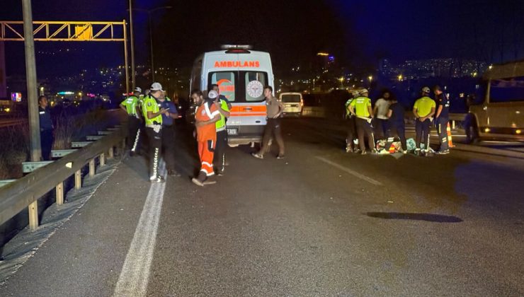 İzmir’de yolun karşısına geçmeye çalışırken otomobilin çarptığı kadın öldü