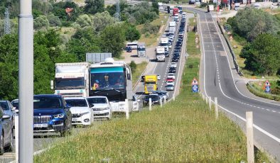 Karabük’te tatil dönüşü yoğunluğu devam ediyor