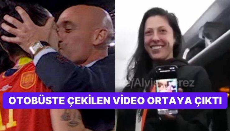 Dudağından Öpmüştü! Kadın Futbolcunun Otobüste Çekilen Görüntüleri Ortaya Çıktı!