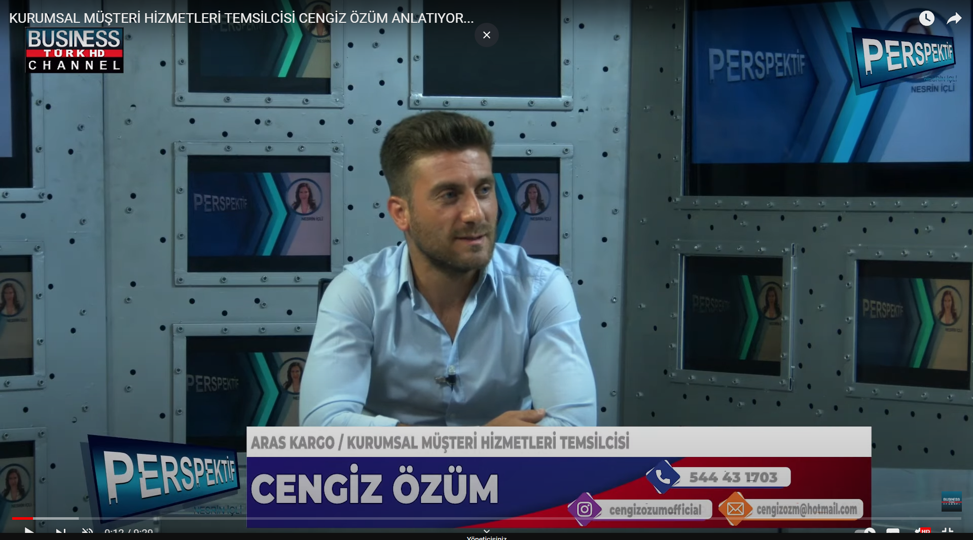 KURUMSAL MÜŞTERİ HİZMETLERİ  TEMSİLCİSİ CENGİZ ÖZÜM ANLATIYOR…