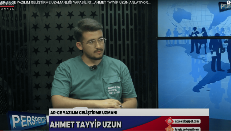 KİMLER AR-GE YAZILIM GELİŞTİRME UZAMANLIĞI YAPABİLİR?…AHMET TAYYİP UZUN ANLATIYOR…