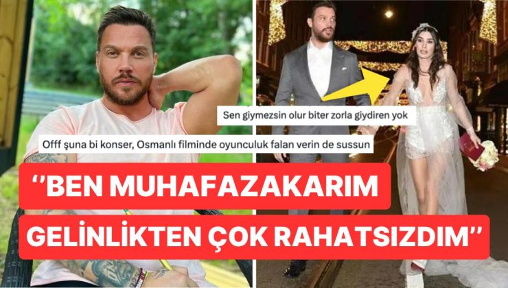 Boşandığı Eşinin Gelinliği Hakkında Konuşma Hakkını Kendinde Bulan Sinan Akçıl’a Tepki Yağdı