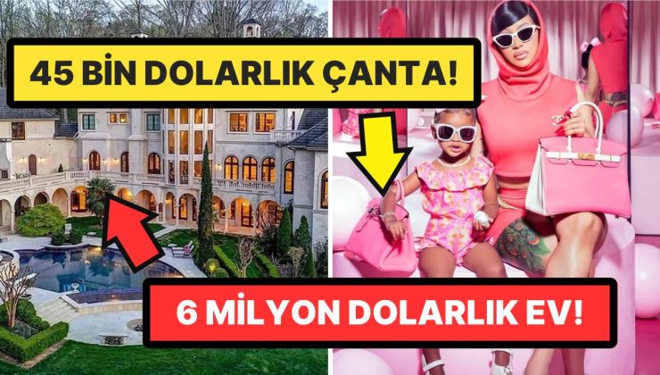 Cardi B’nin Kızına Aldığı Hediyeleri ve Yaşadığı Şaşaalı Evini Görünce Ufak Çaplı Bir Şok Geçirebilirsiniz!