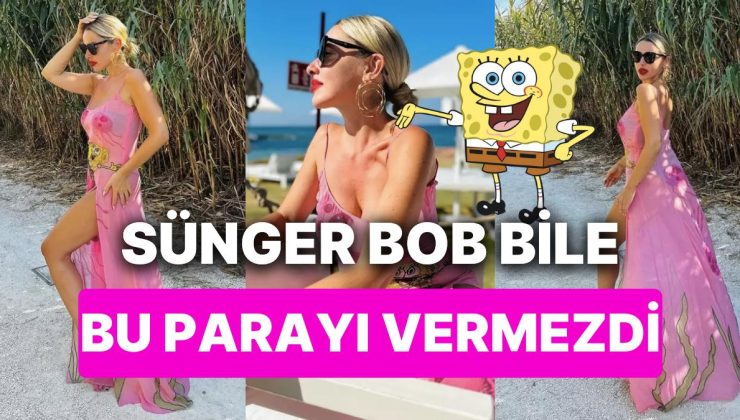 Hadise’nin ‘En Fazla Ne Kadar Olabilir ki?’ Dedirten Sünger Bob’lu Elbisesinin Fiyatı Sizi Dumur Edecek