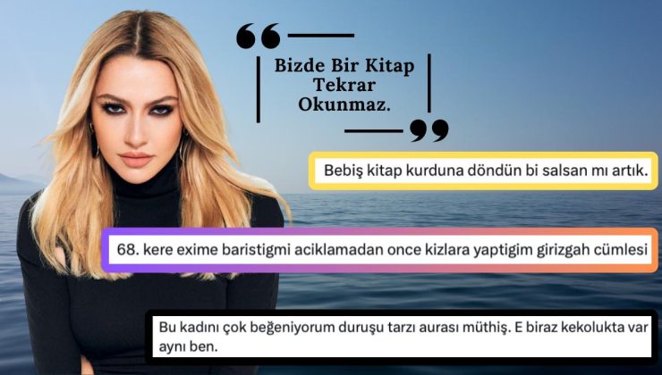 Hadise’nin Eski Eşine “Bizde Bir Kitap Tekrar Okunmaz” Göndermesi Sosyal Medya Kullanıcılarını Güldürdü!