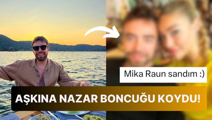 Murat Dalkılıç Yeni Sevgilisi İle İngiltere Tatilinden Nazar Boncuklu Aşk Pozunu Paylaştı!