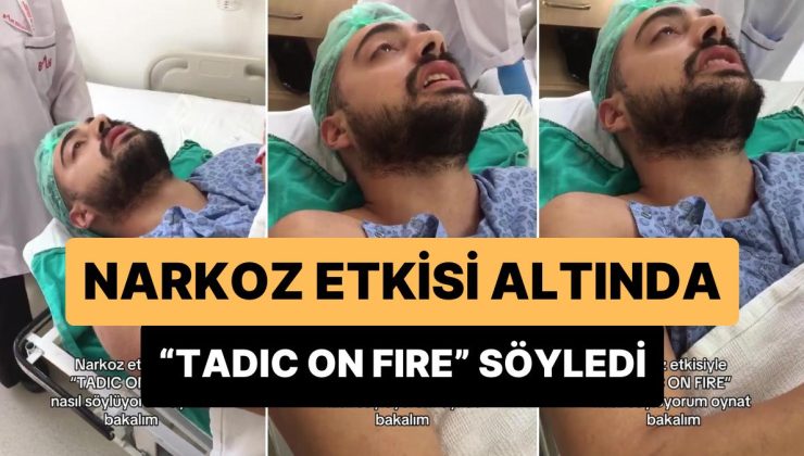 Narkoz Etkisi Altında ‘Tadic On Fire’ Söyleyen Fanatik Fenerbahçe Taraftarı