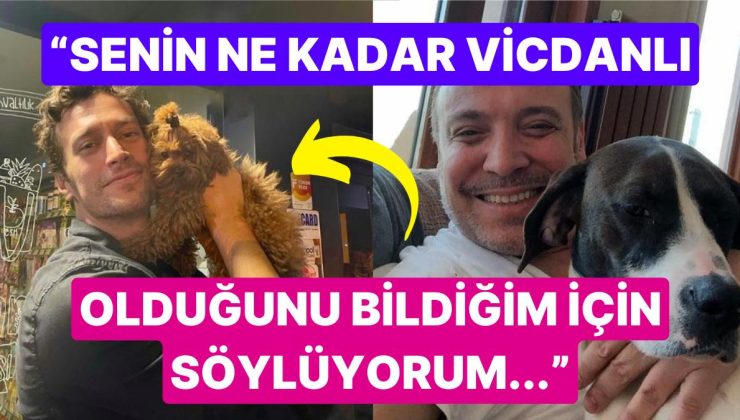 Yeni Köpek Dostu ile Poz Veren Oyuncu Feyyaz Şerifoğlu’na Cenk Eren’den Yorum Gecikmedi!