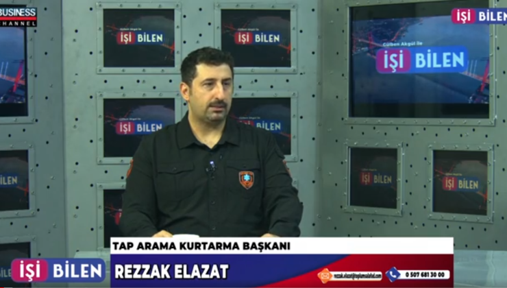 “TAP ARAMA KURTARMA”NIN FAALİYETLERİ… REZZAK ELAZAT ANLATIYOR…