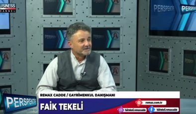 GAYRİMENKUL SEKTÖRÜNDE YAŞANAN ZORLUKLAR… FAİK TEKELİ ANLATIYOR…