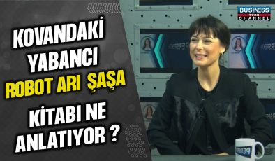 YAZAR VE RESSAM SÜREYYA ÇİNGİ GİRAY, “ROBOT ARI ŞAŞA” KİTABINI TANITTI