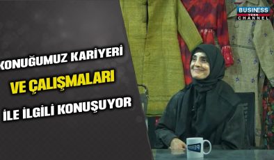 ERZURUM’UN GURURU AYŞE ARAL, ALMANYA’DA ANŞA ÇANTALARI İLE DİKKAT ÇEKİYOR